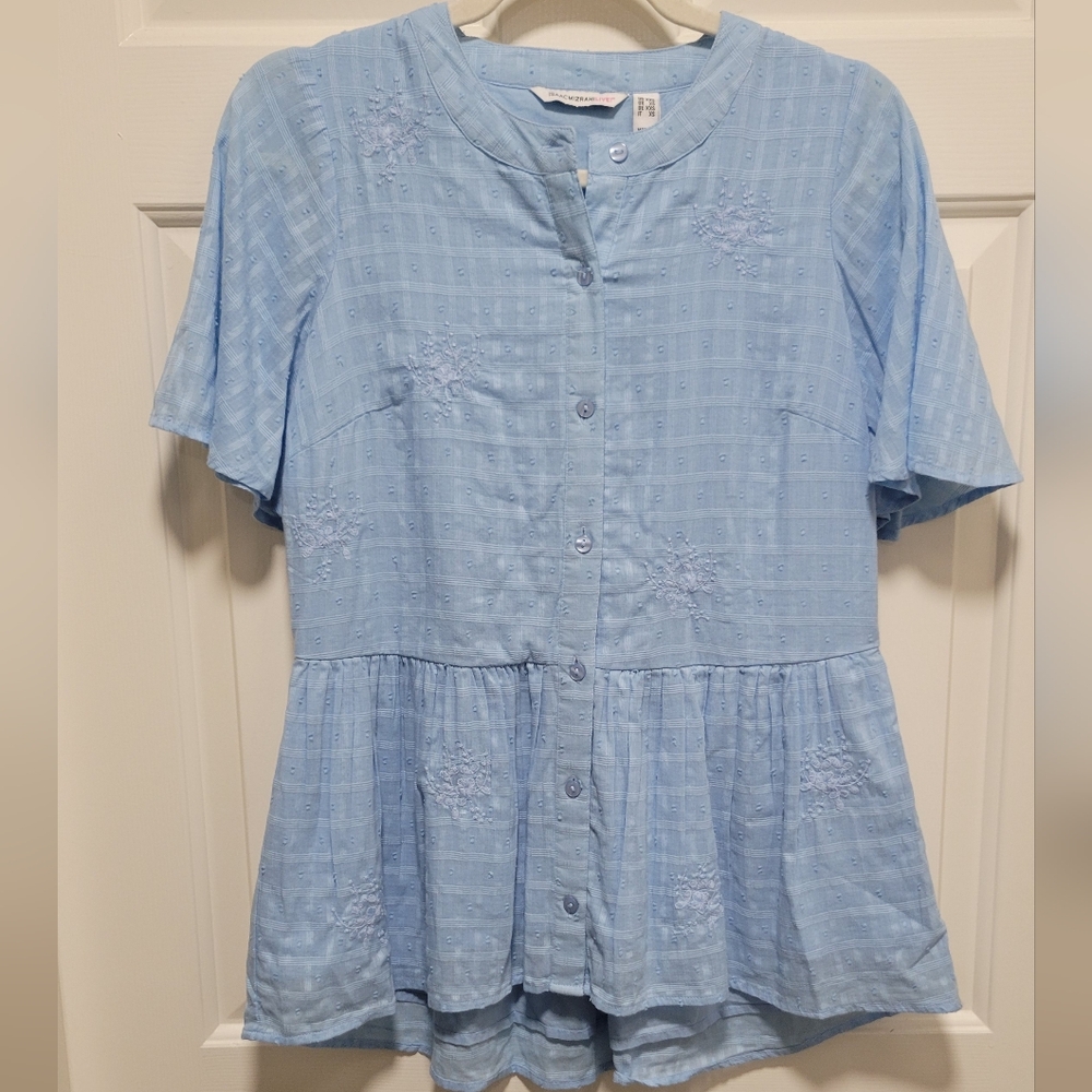 Isaac Mizrahi 100% Cotton Top